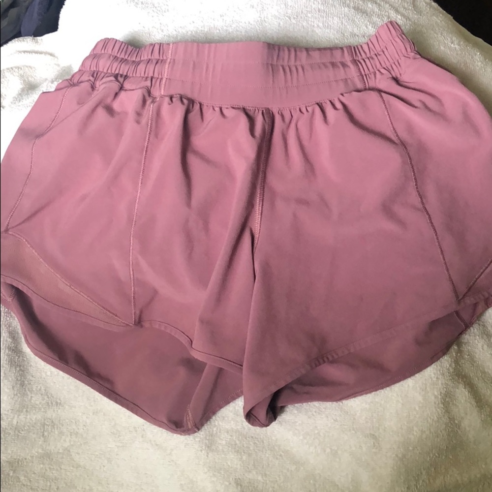 Lululemon hotty hot shorts tall
